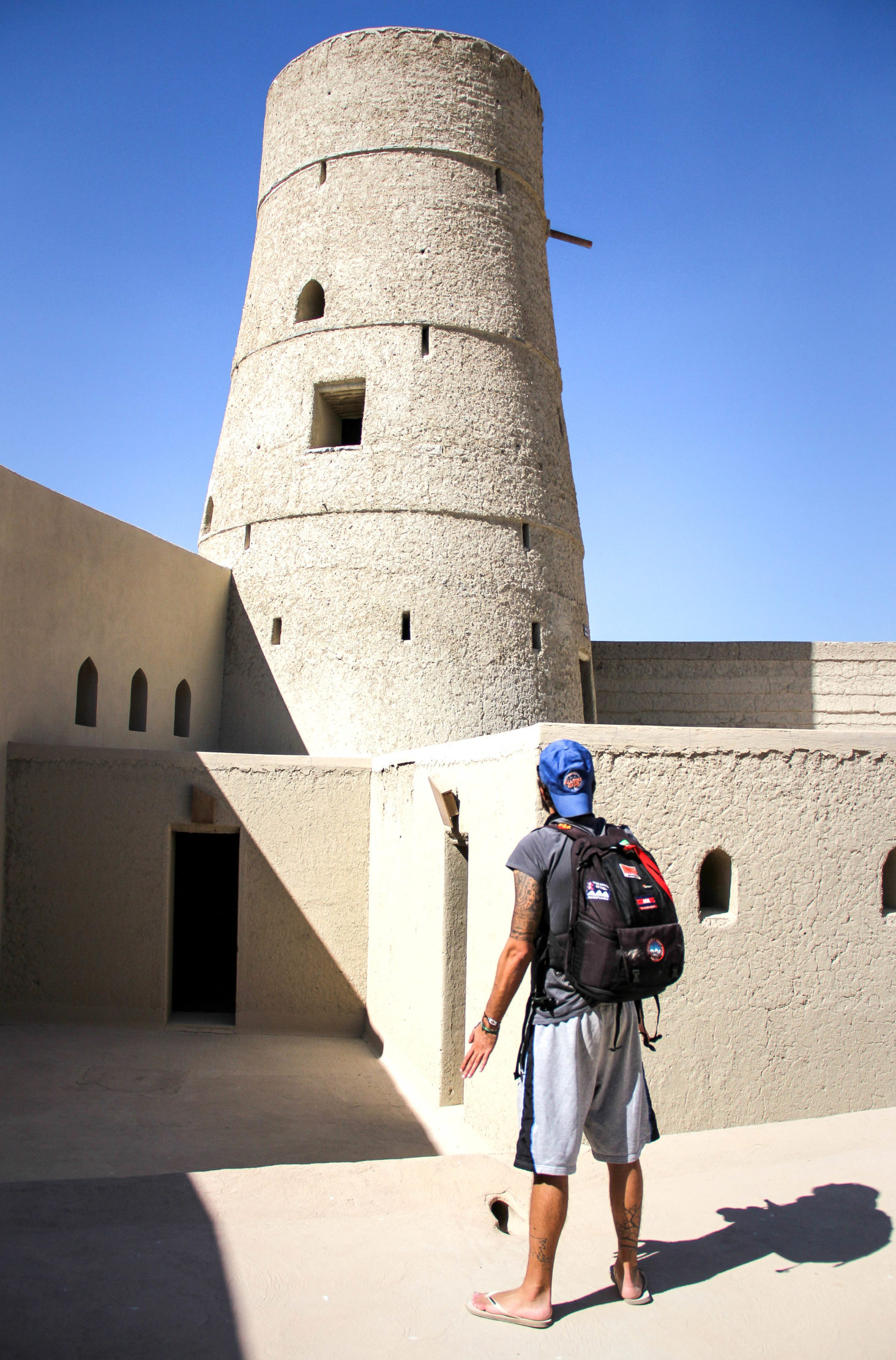 Backpacking in Oman
