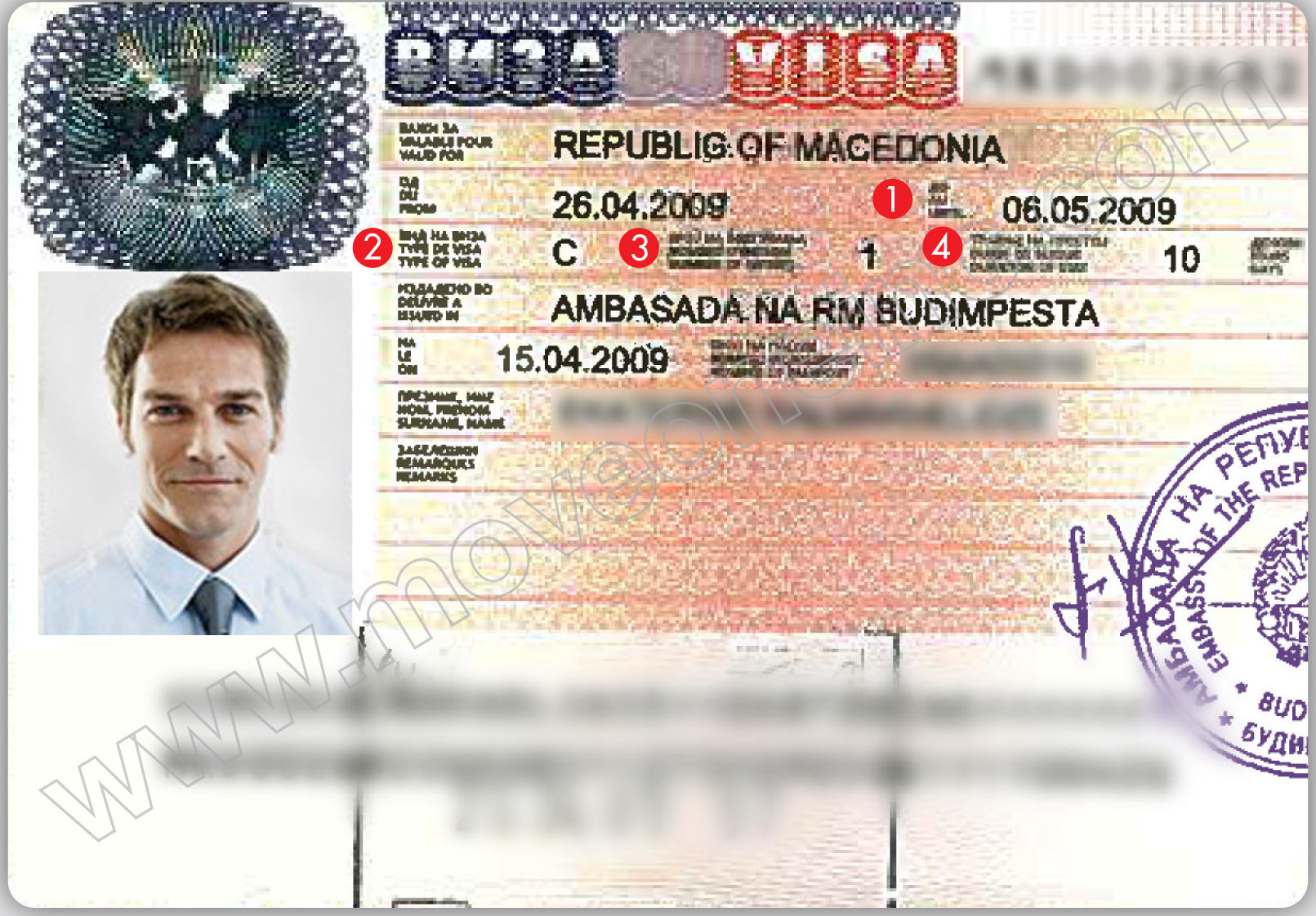 macedonian visa