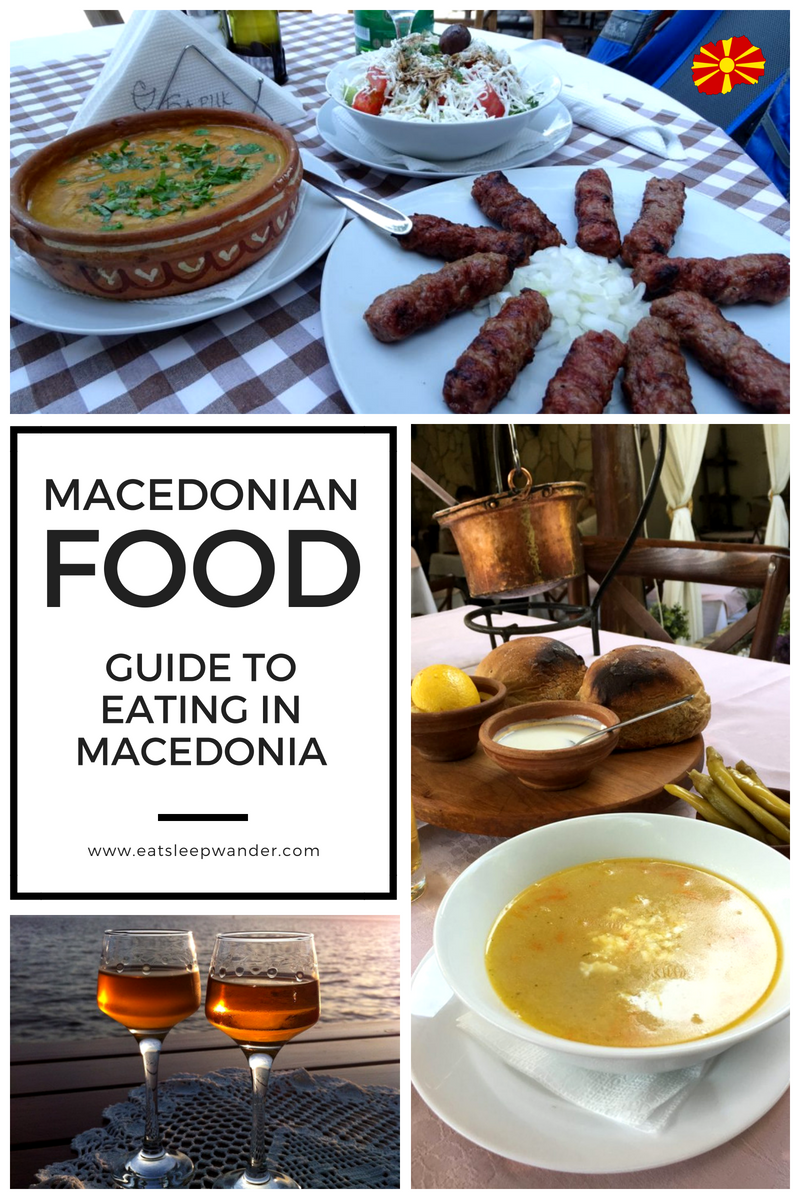 FOOD in MACEDONIA