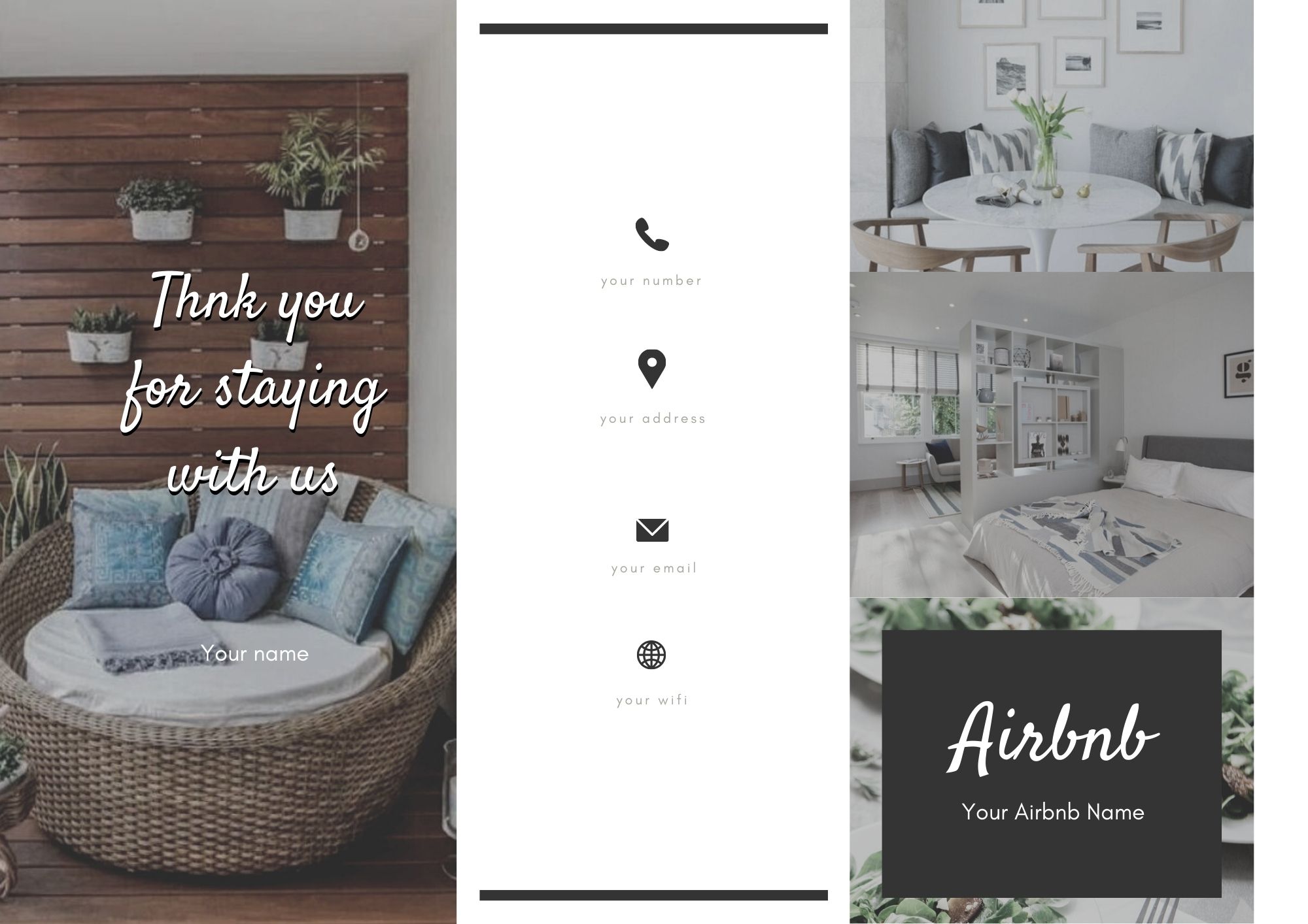 Free Airbnb Welcome Book Template