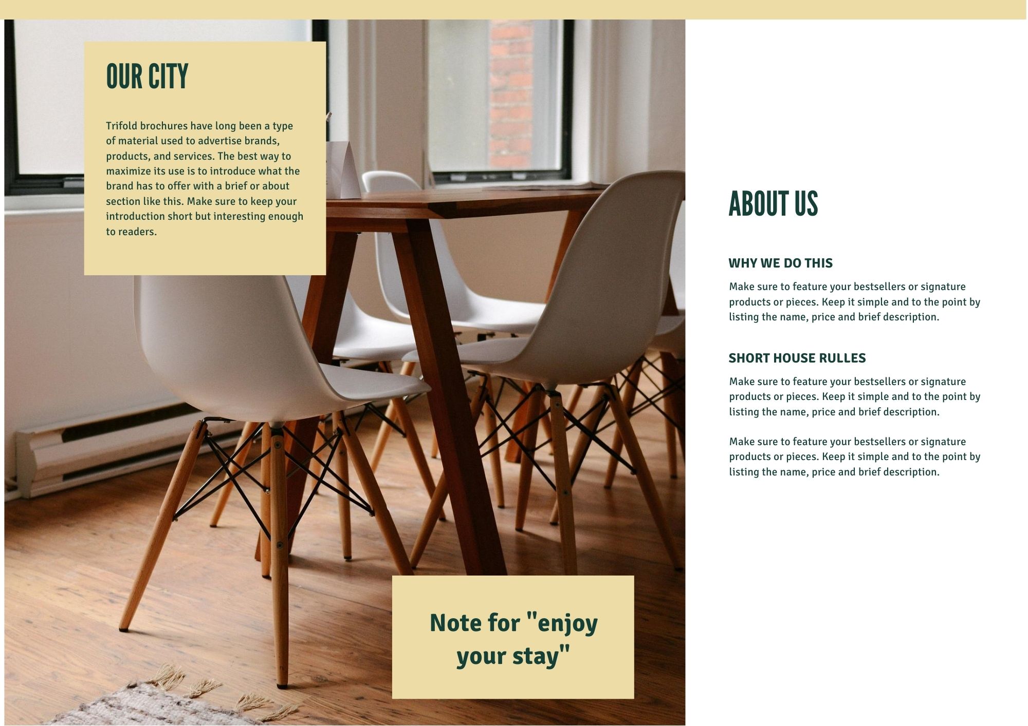 airbnb welcome book template