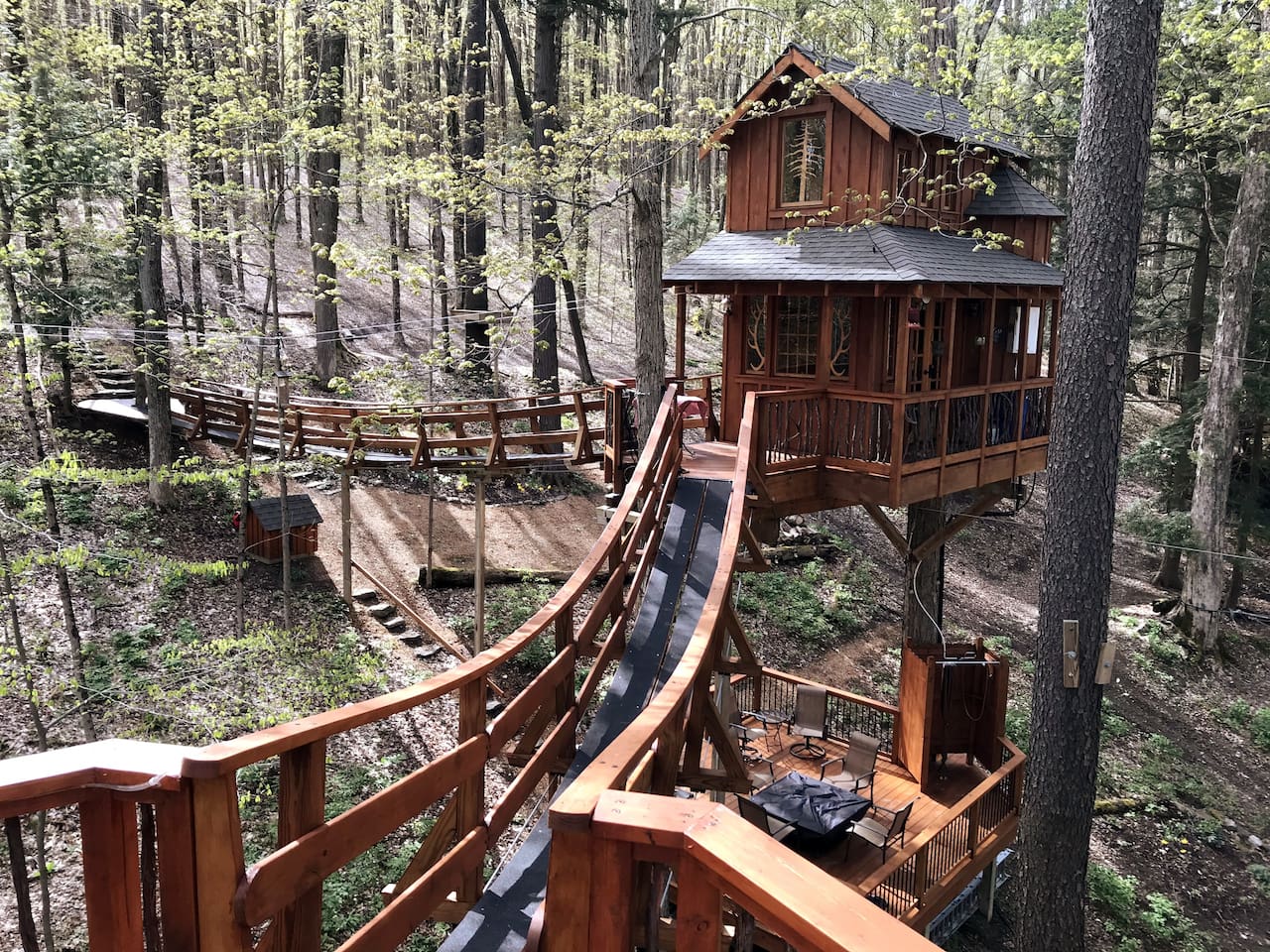 tree house on airbnb