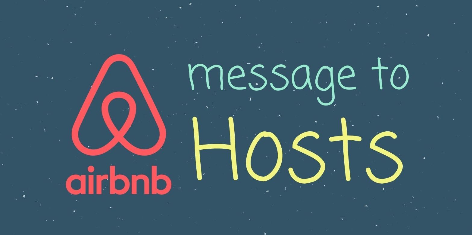airbnb message to host