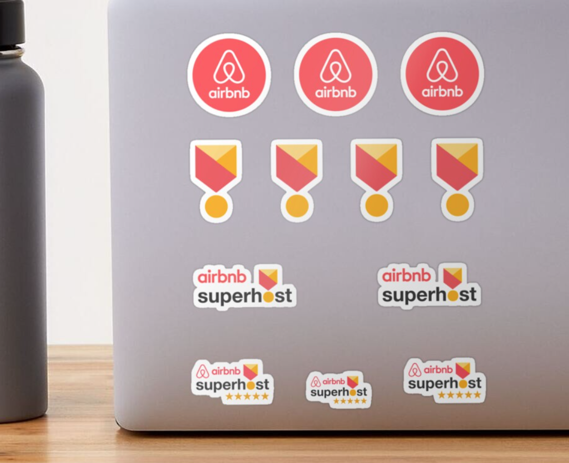 airbnb stickers