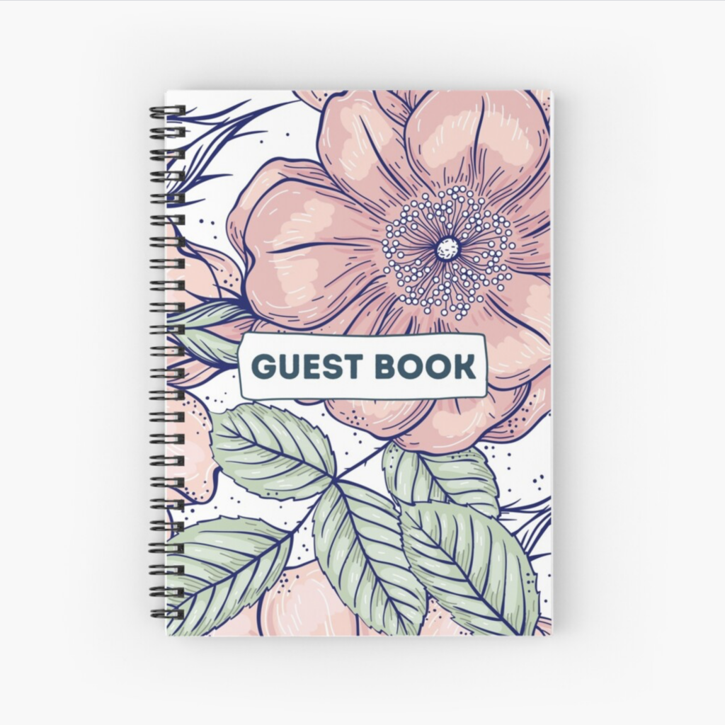 airbnb guest book