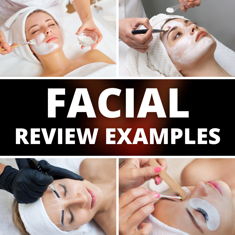 facial review examples