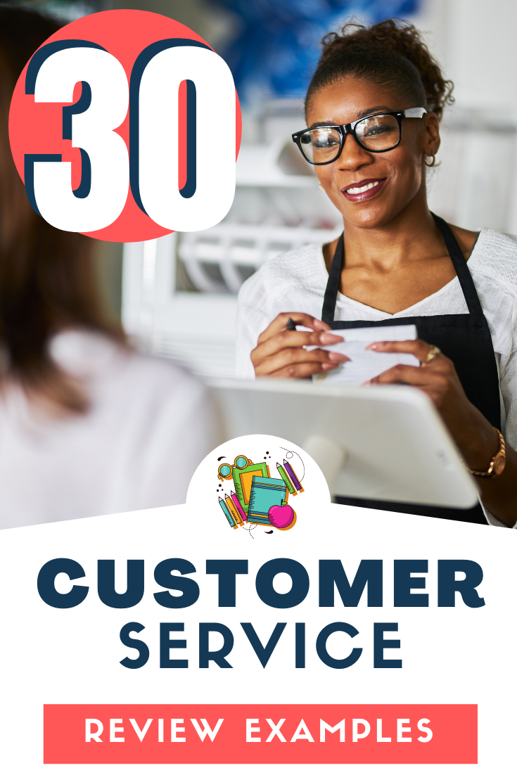 Good Customer Service Review Examples