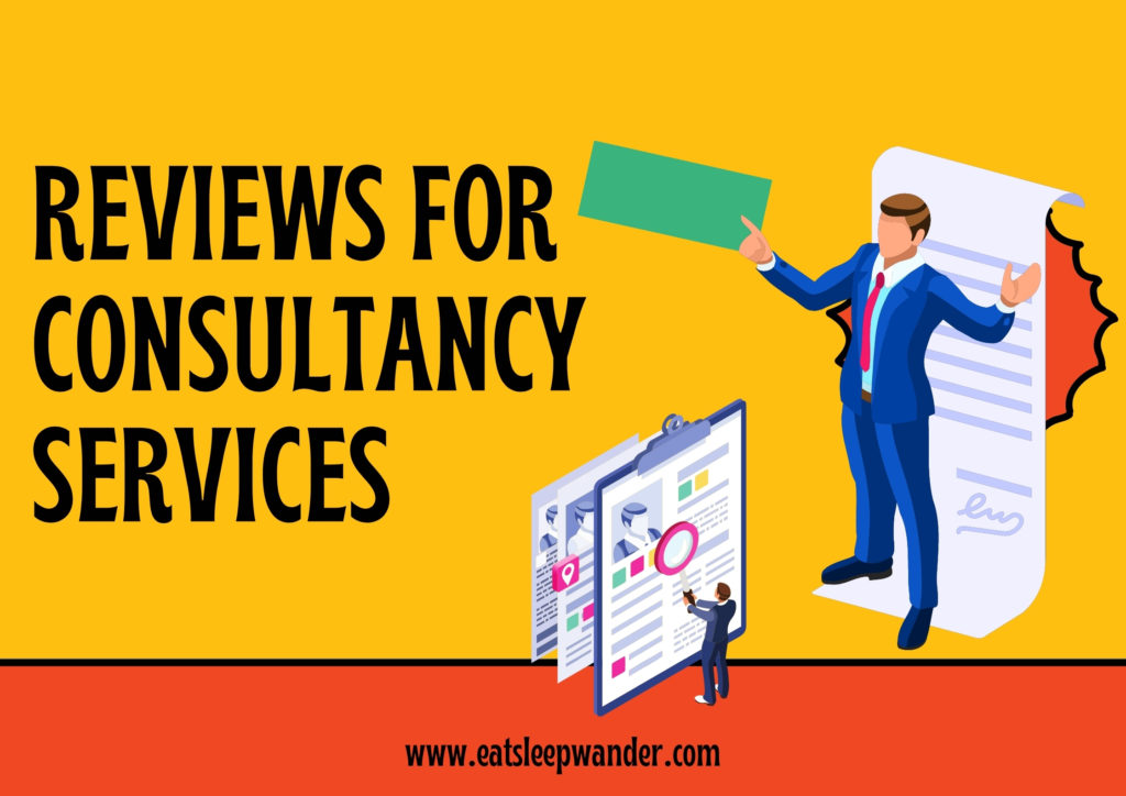Reviews for consultancy services