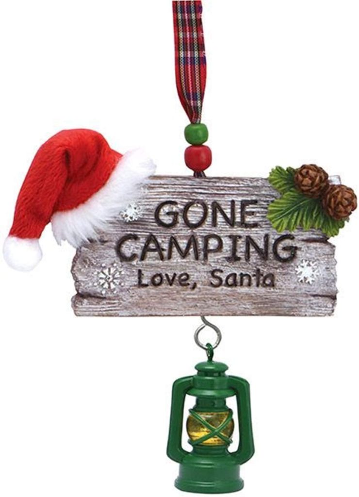 Camping Christmas Ornaments