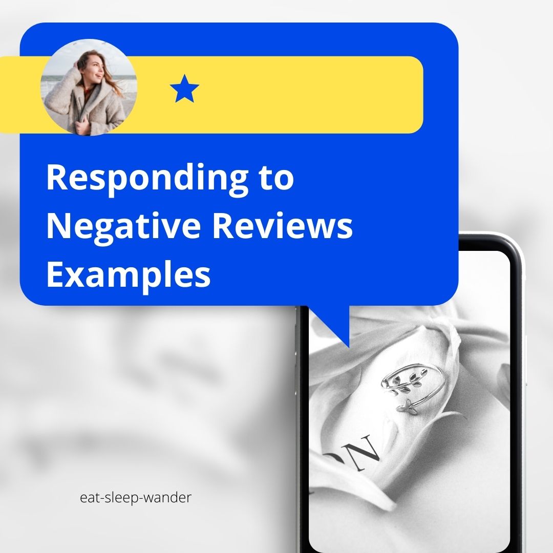 Responding to Negative Reviews Examples