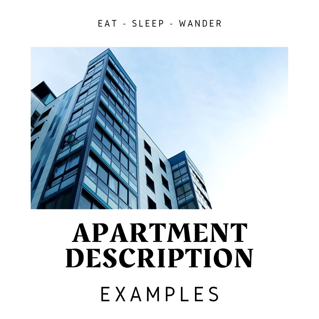 apartment description examples