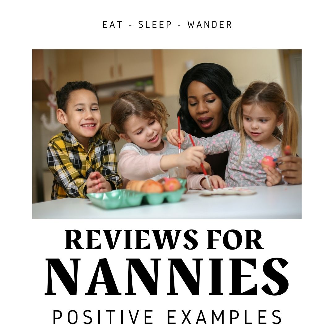 Babysitter reviews examples