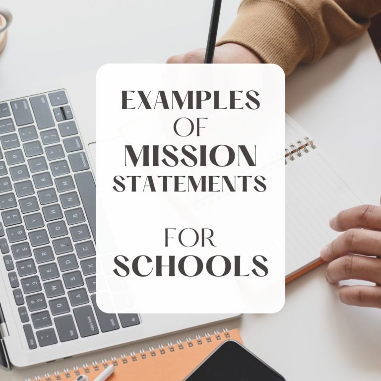 30 Examples Of Mission Statements For Schools 2022   Ви треба работа 2 768x768 