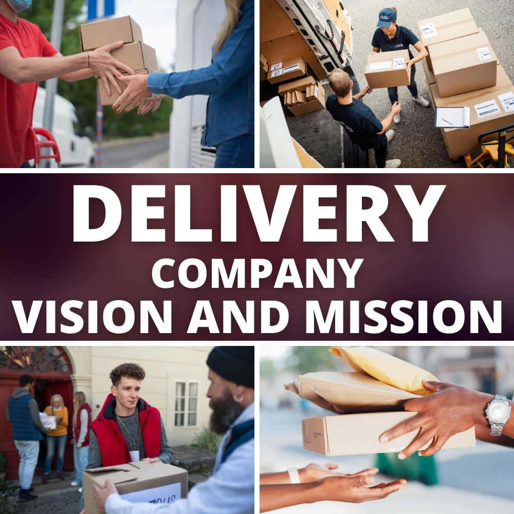 delivery company vision and mission