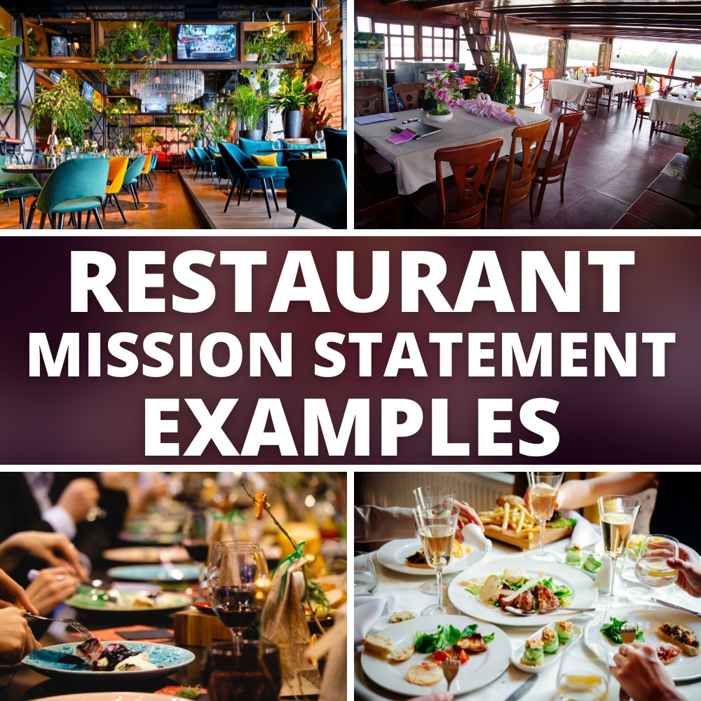 Restaurant mission statement examples