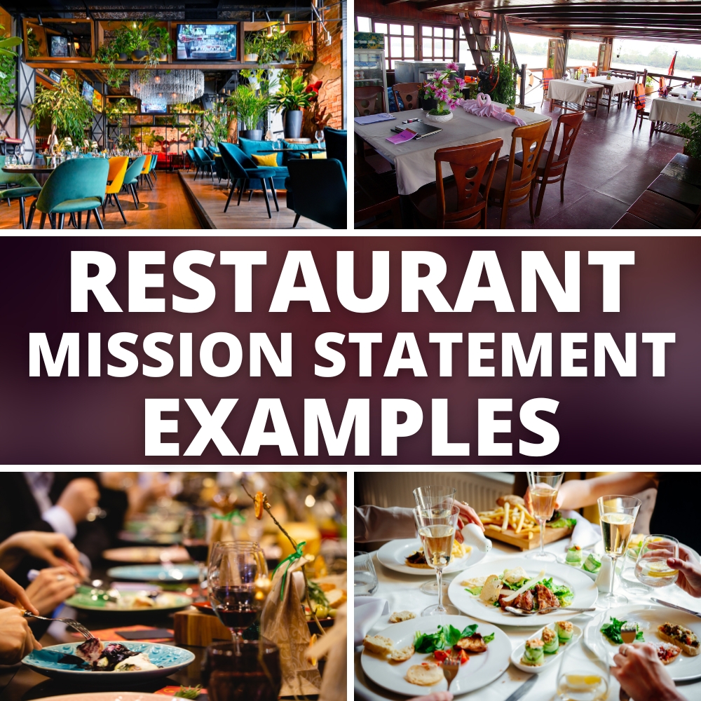 Mission Statement Examples For Restaurants