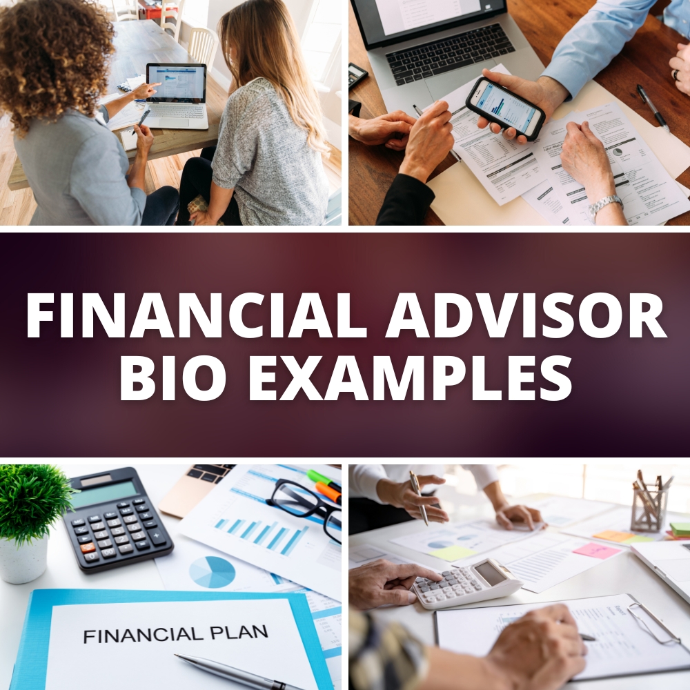 financial advisor bio examples