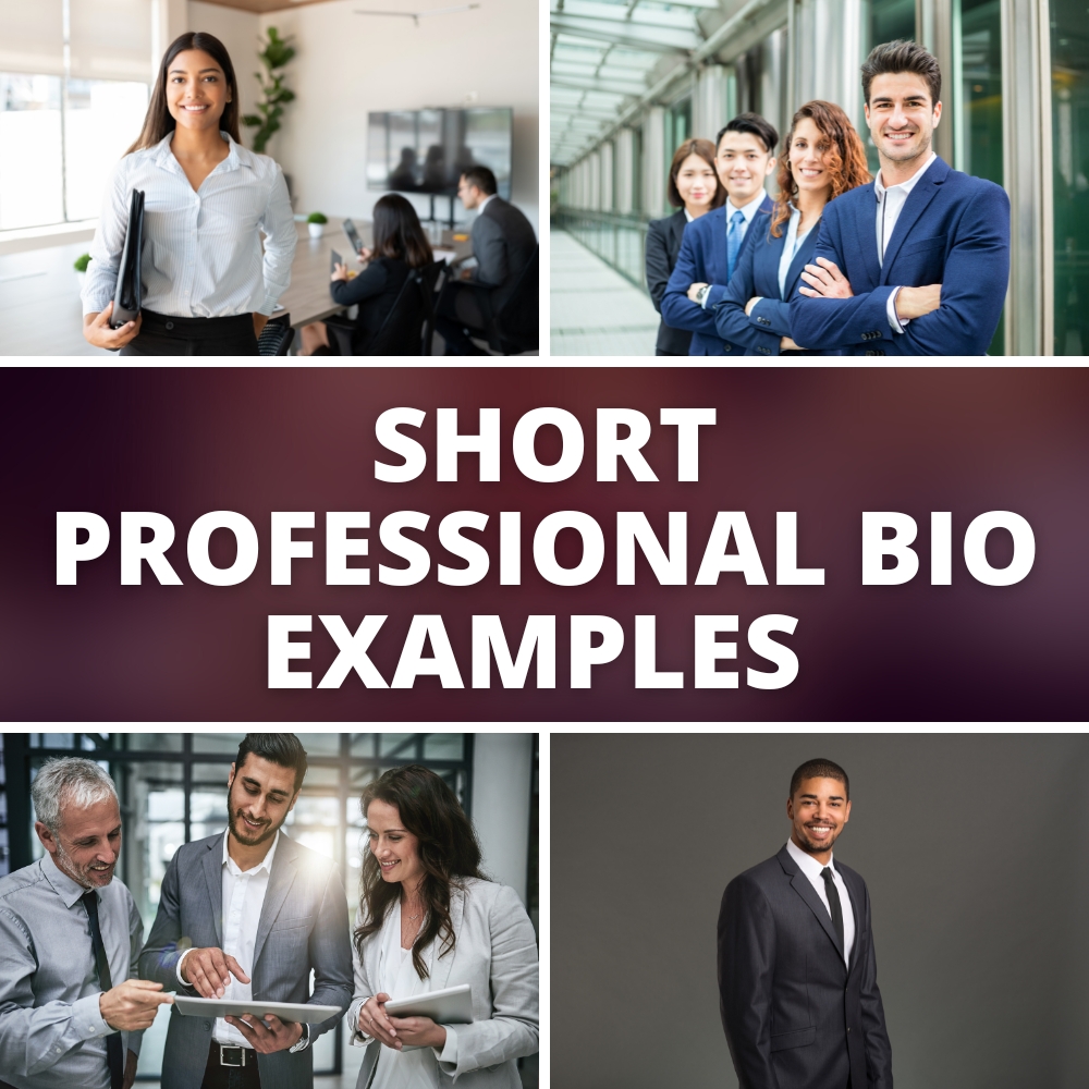20 Short Professional BIO Examples Eat Sleep Wander