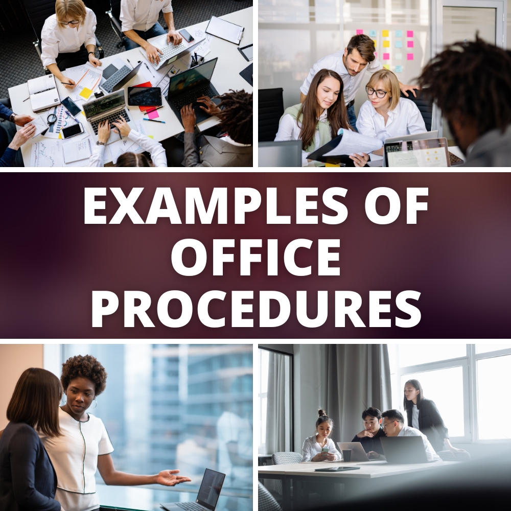 Examples of office procedures