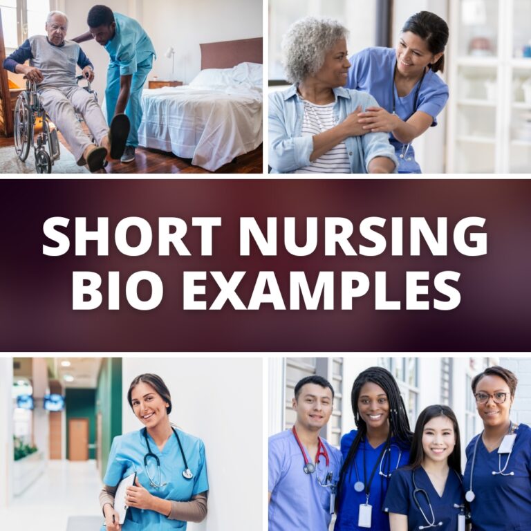 short bio for nursing students