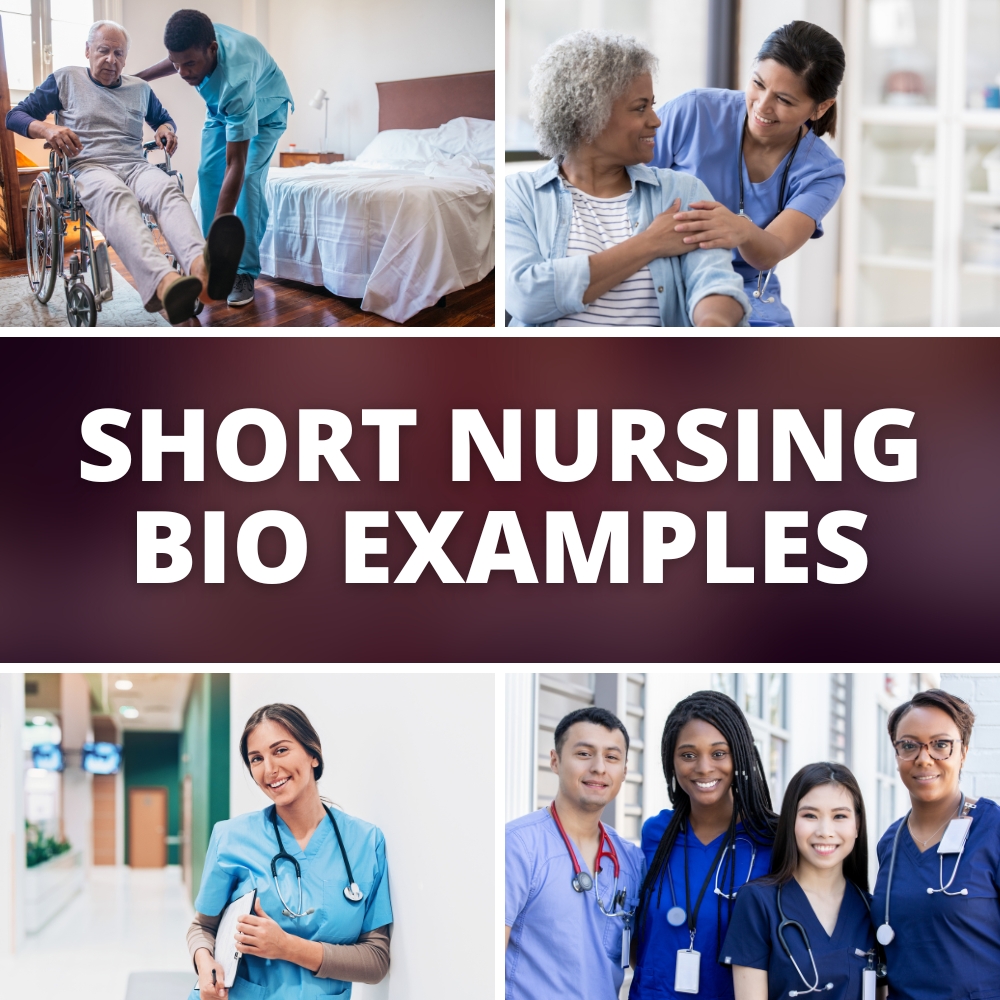 biography examples for nurses