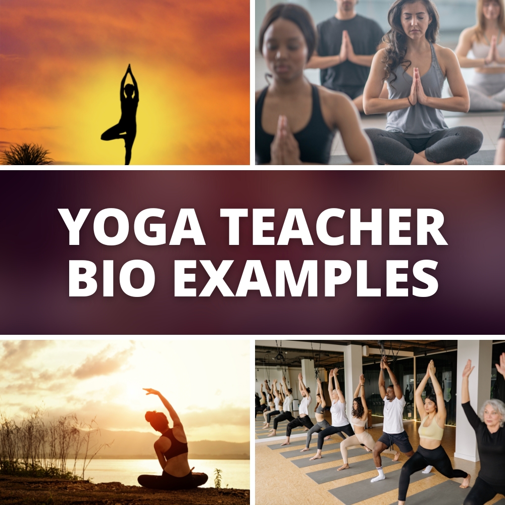 Yoga teacher bio examples