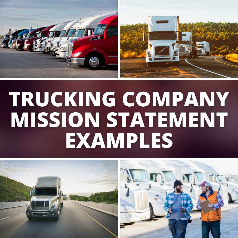 trucking company mission statement examples