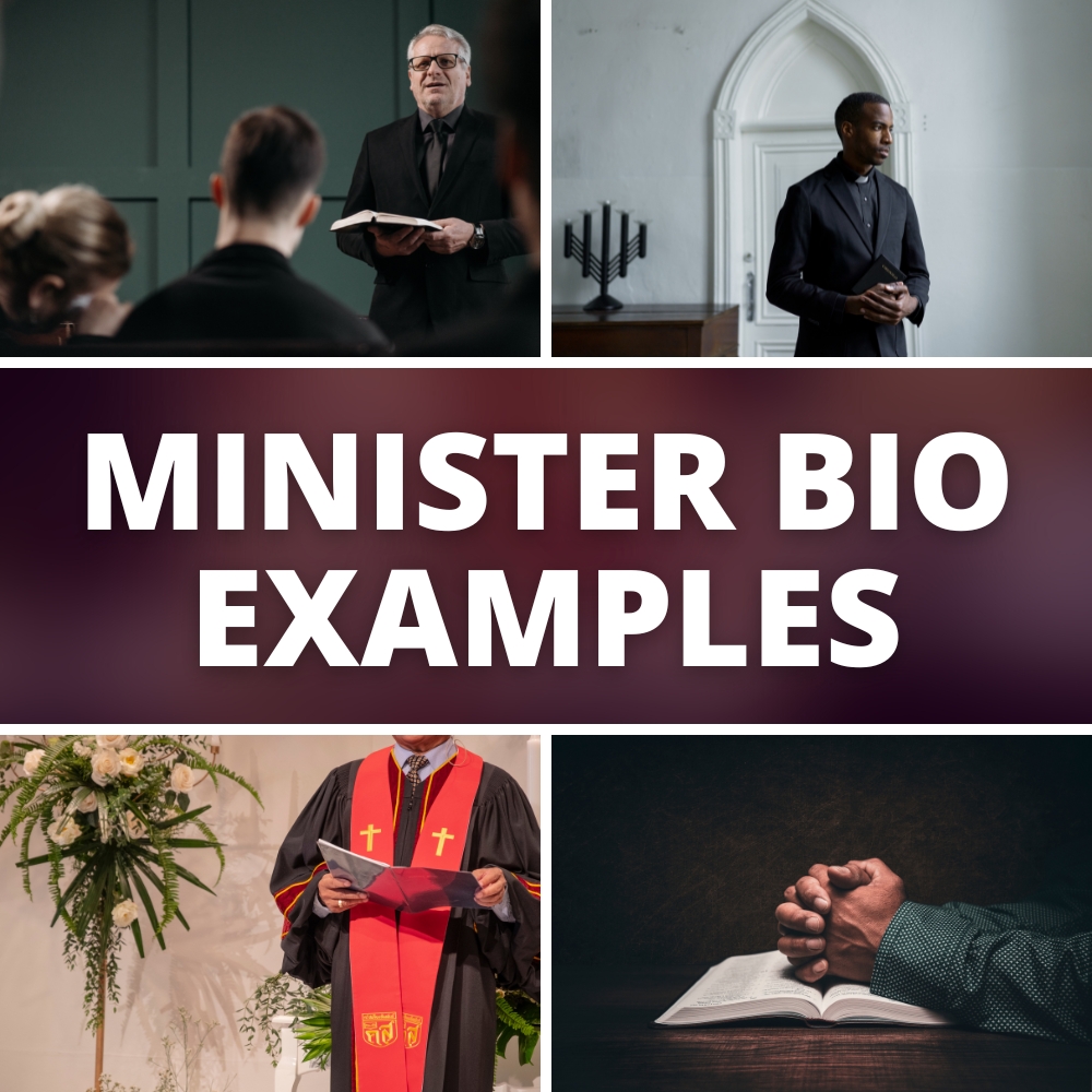 Minister bio examples