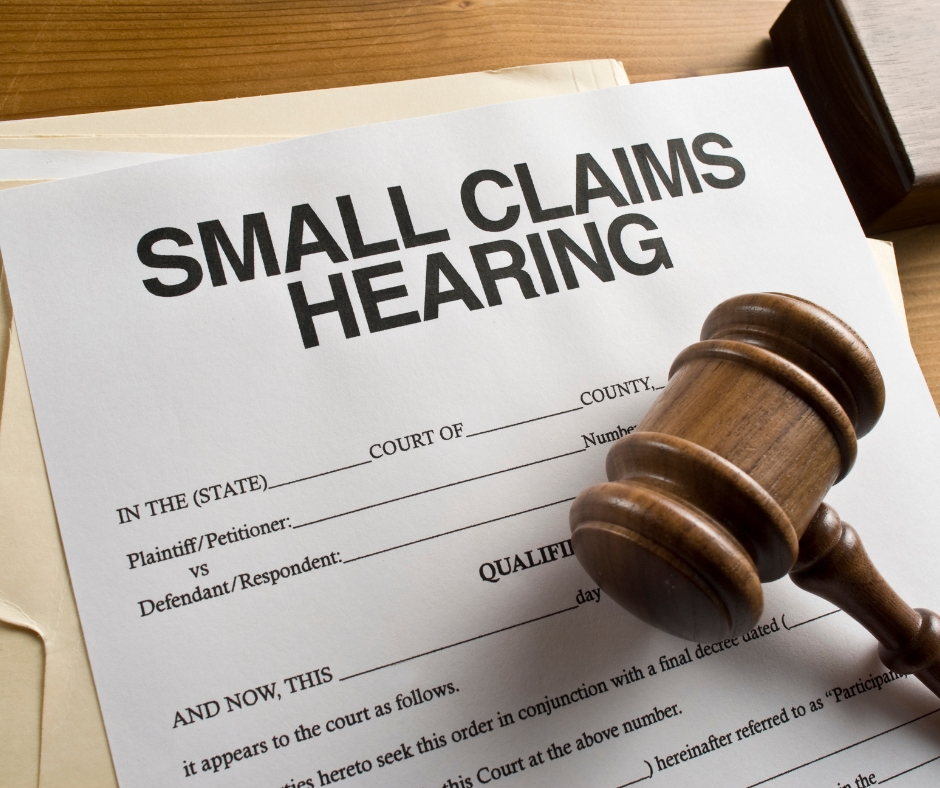 Small Claims Court Example Cases